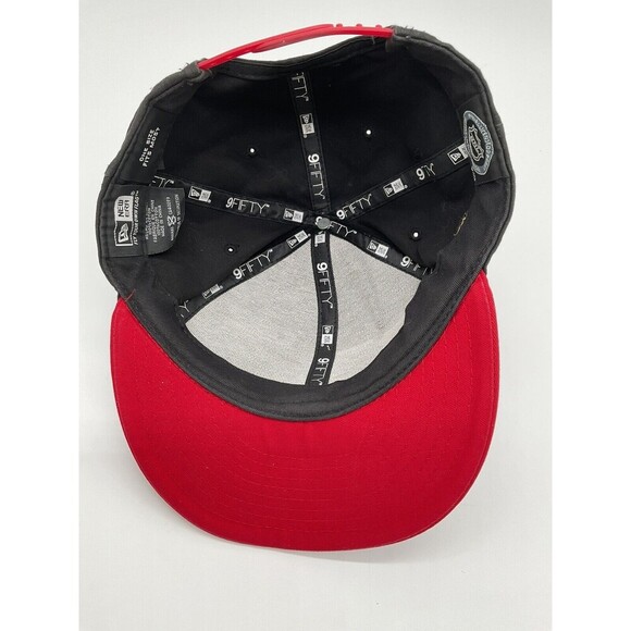 New Era 9Fifty Chicago Blackhawks Snapback Hat Raised Embroidery Logo OSFM - Picture 5 of 8